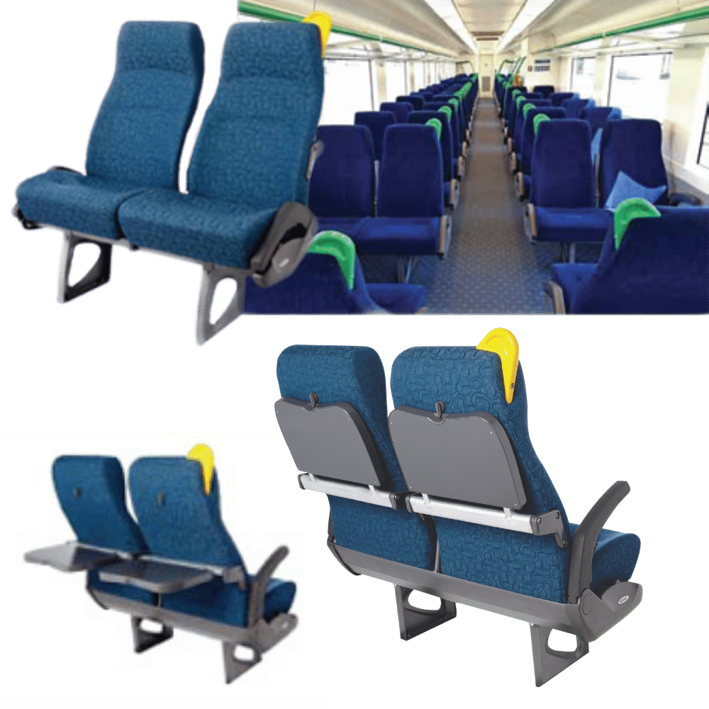 McConnell Seats - Rail Seats - Vlocity 3