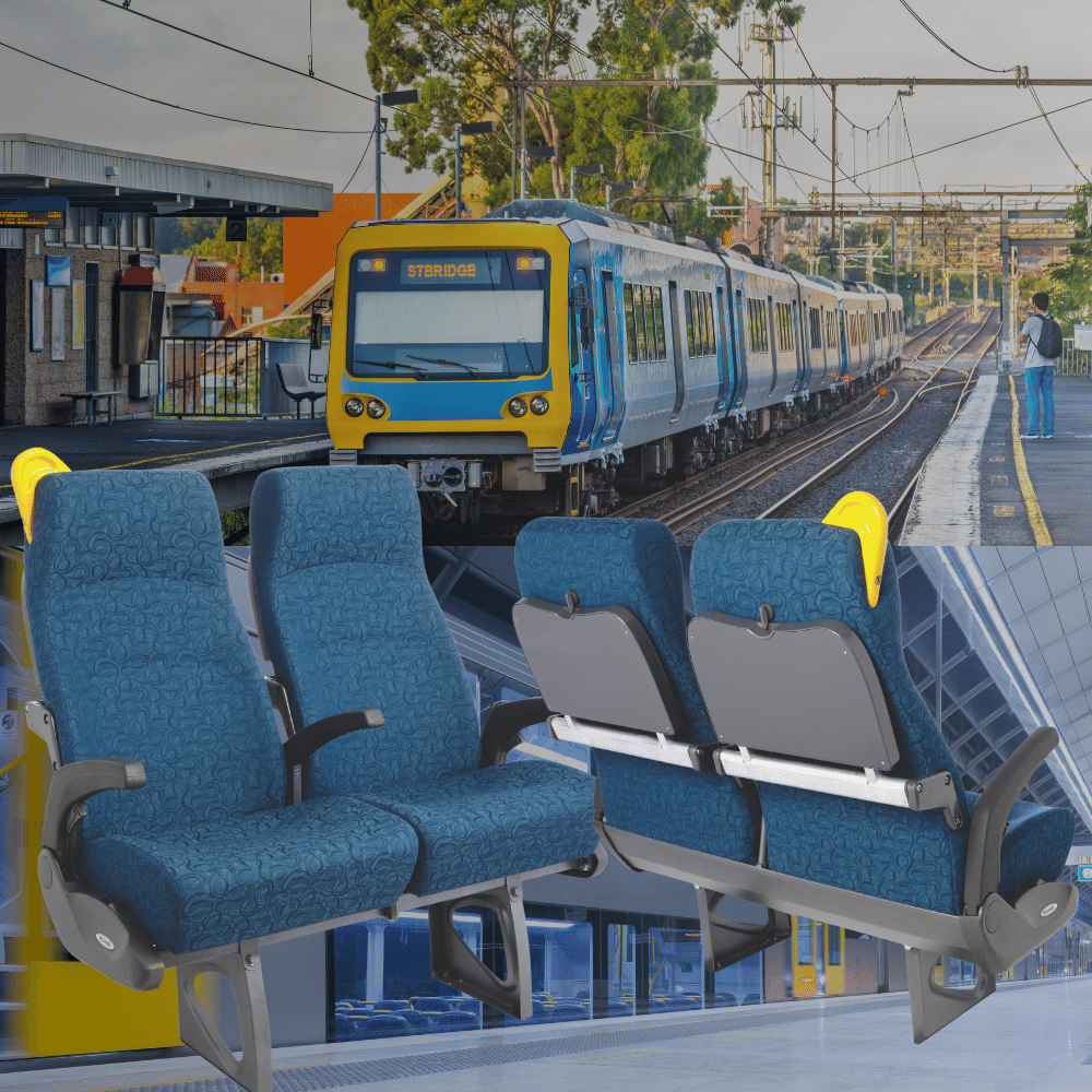 McConnell Seats - Rail Seats - Vlocity 4